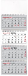 Stenski štiridelni špiralni koledar